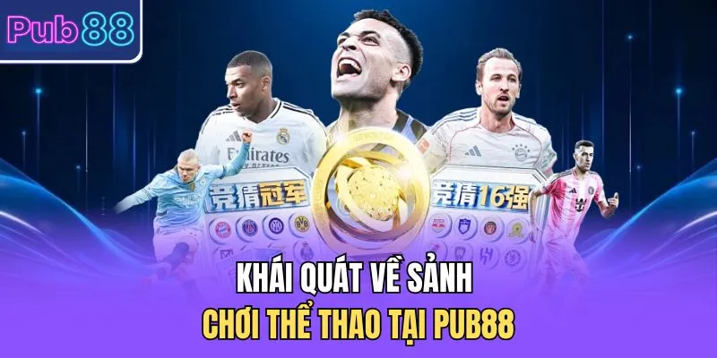 Khái quát về sảnh chơi thể thao tại PUB88