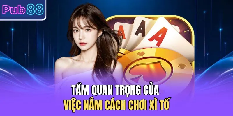 Tầm quan trọng của việc nắm cách chơi xì tố